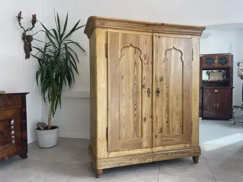 Biedermeier Bauernschrank Hallenschrank A4358