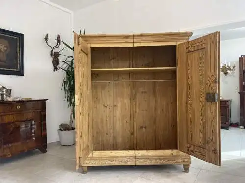 Biedermeier Bauernschrank Hallenschrank A4358