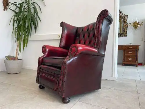 Sale Chesterfield Ohrenfauteuil Ohrenstuhl A4350