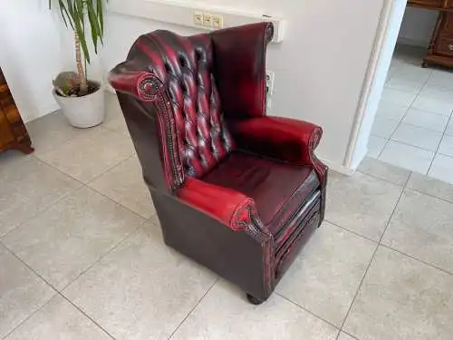 Sale Chesterfield Ohrenfauteuil Ohrenstuhl A4350