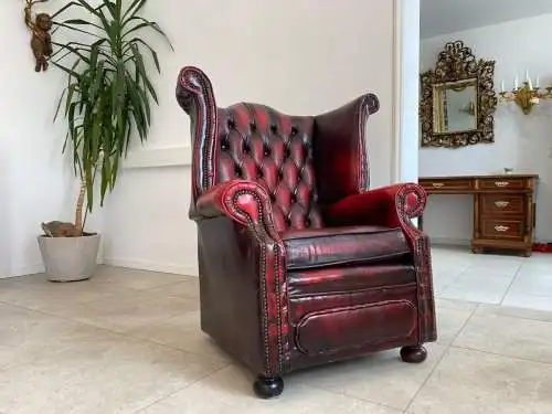 Sale Chesterfield Ohrenfauteuil Ohrenstuhl A4350