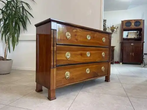 Restaurierte Biedermeier Kommode Kirschholz A4428