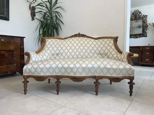 Restauriertes Gründerzeit Sofa Königssofa A4429