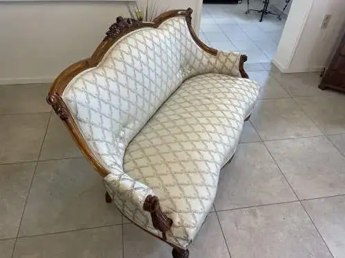 Restauriertes Gründerzeit Sofa Königssofa A4429