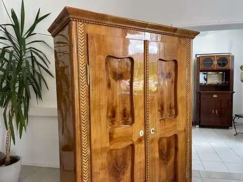 Sale Biedermeier Schrank Hallenschrank Kirschholz Restauriert A4421