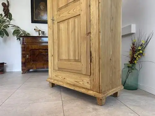 Biedermeier Bauernschrank Naturholzschrank A4402