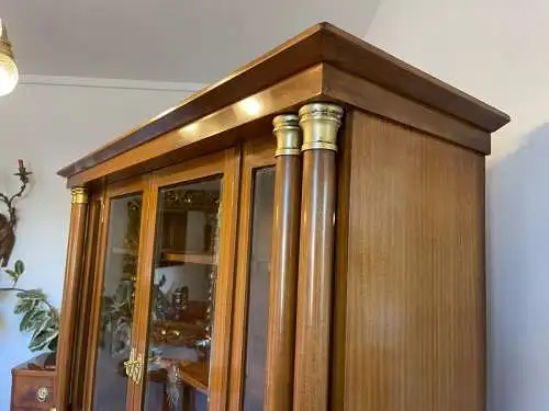 Sale Original Jugendstil Vitrine Bücherschrank B1123