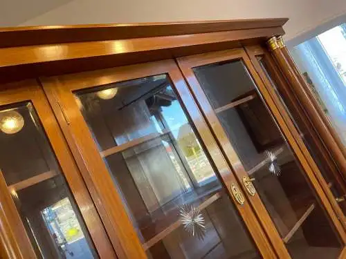 Sale Original Jugendstil Vitrine Bücherschrank B1123