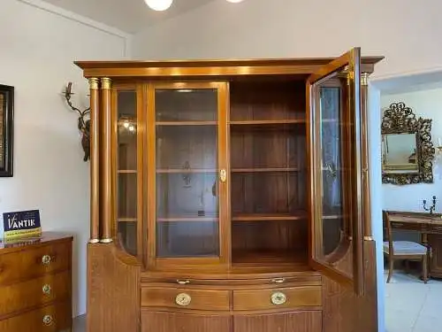 Sale Original Jugendstil Vitrine Bücherschrank B1123