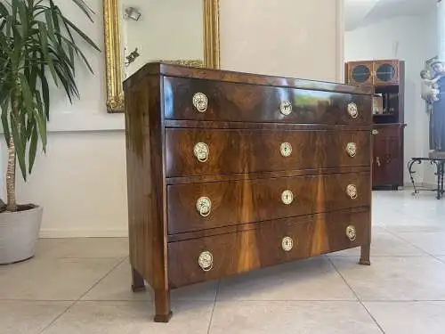 Sale Restaurierte Biedermeier Kommode Nussholz A4473