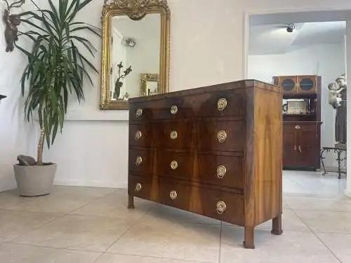 Sale Restaurierte Biedermeier Kommode Nussholz A4473