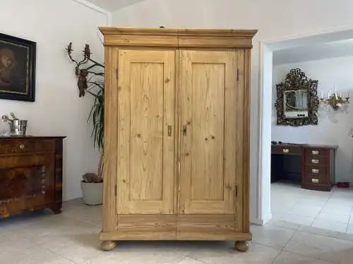 Biedermeier Bauernschrank Hallenschrank A4516