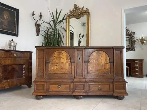 Sale Alte Biedermeier Truhe Bauerntruhe A4549