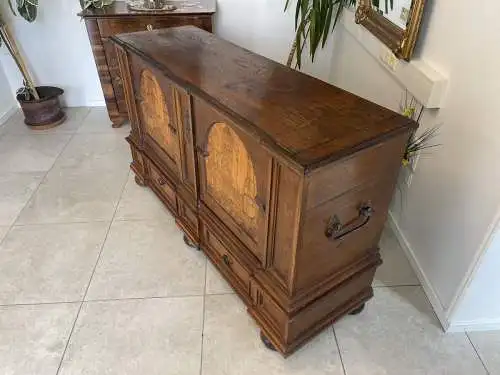 Sale Alte Biedermeier Truhe Bauerntruhe A4549