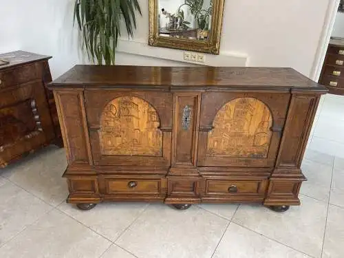 Sale Alte Biedermeier Truhe Bauerntruhe A4549