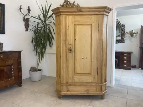 Traum Biedermeier Bauernschrank Naturholzschrank A4567