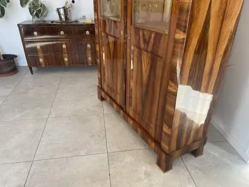 Sale Biedermeier Vitrine Bücherschrank Schellackpoliert A4578