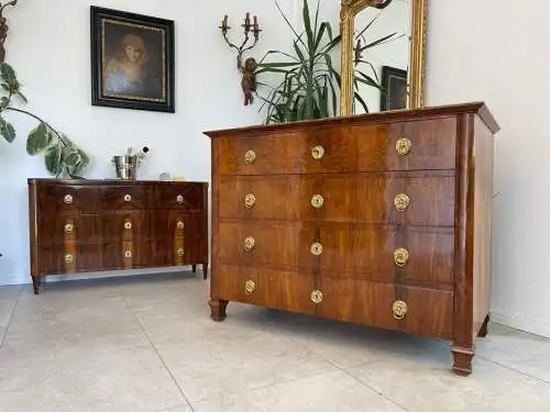 Originale Biedermeier Schreibkommode Kommode A4611