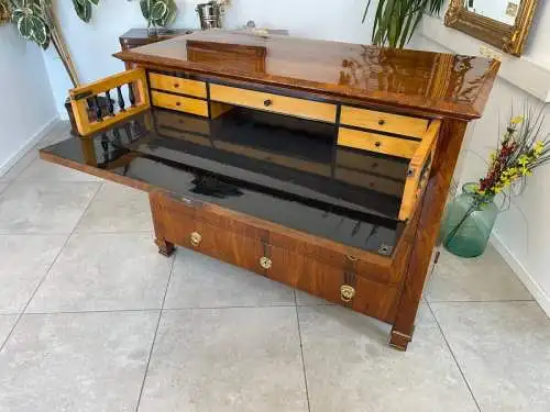 Originale Biedermeier Schreibkommode Kommode A4611