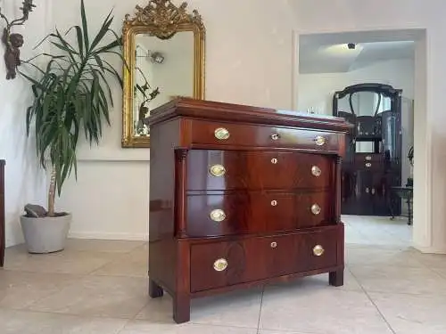 Sale Restaurierte Biedermeier Kommode Säulen A4629