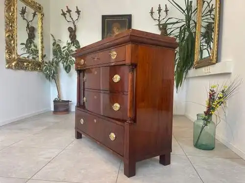 Sale Restaurierte Biedermeier Kommode Säulen A4629