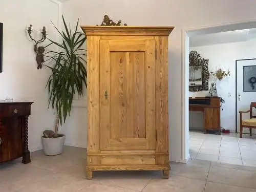 SALE Biedermeier Bauernschrank Naturholzschrank A4686