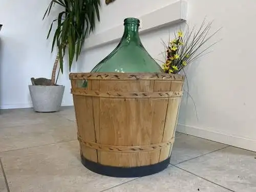 Alte Ballonflasche Weinballon, Gärballon, Ballonflasche A4715