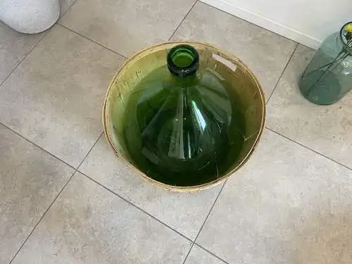 Alte Ballonflasche Weinballon, Gärballon, Ballonflasche A4720