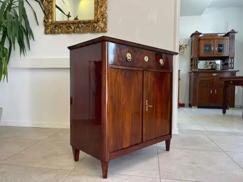 Restaurierte Biedermeier Anrichte Trumeau Antiquität A4780