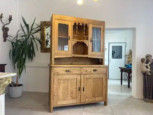 Jugendstil Küchenbuffet Küchenschrank Küchenkredenz A4864