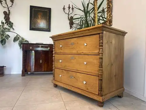 Restaurierte Biedermeier Kommode Ladenkommode A4852