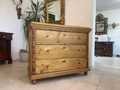 Restaurierte Biedermeier Kommode 3 Ladenkommode A4858