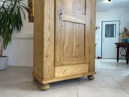 Originaler Biedermeier Bauernschrank Naturholzschrank A4880