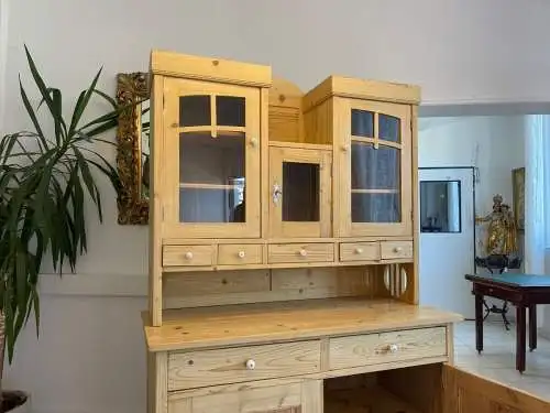 Jugendstil Küchenbuffet Küchenschrank Küchenkredenz A4899