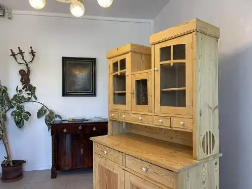 Jugendstil Küchenbuffet Küchenschrank Küchenkredenz A4899