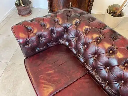 Cult Chesterfield 3er Sofa Couch Clubsofa A4897