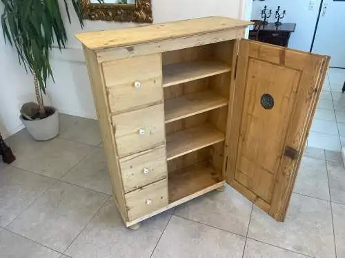 Biedermeier Brotschrank Almerschrank Speiskasten A4968