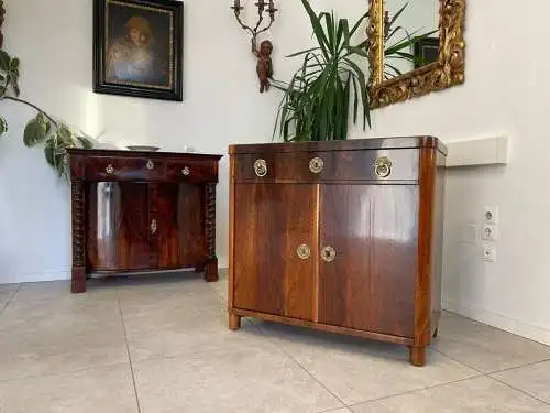 Oriiginales Biedermeier Trumeau Anrichte A4990