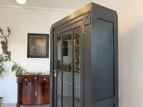 Sale Jugendstil Vitrine / Bücherschrank/ Antiquität A4985