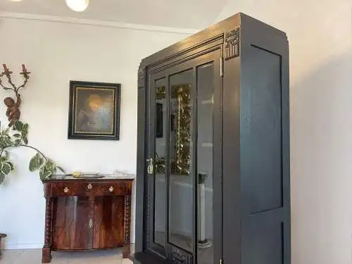 Sale Jugendstil Vitrine / Bücherschrank/ Antiquität A4985