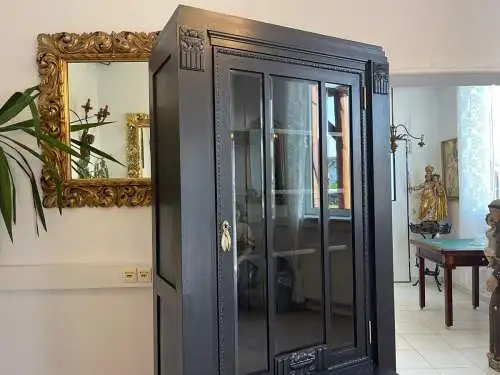 Sale Jugendstil Vitrine / Bücherschrank/ Antiquität A4985