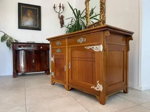 Restaurierte Jugendstil Anrichte Sideboard Traum  A4986