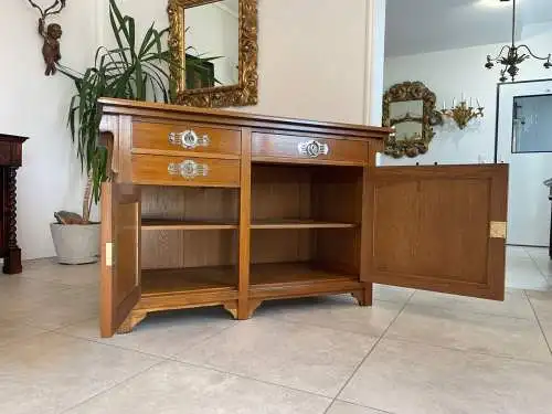 Restaurierte Jugendstil Anrichte Sideboard Antik Vintage Traum A4986