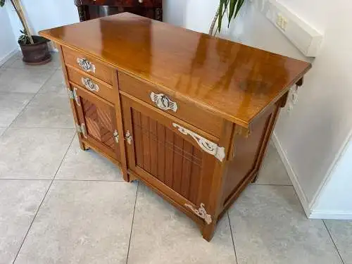 Restaurierte Jugendstil Anrichte Sideboard Antik Vintage Traum A4986