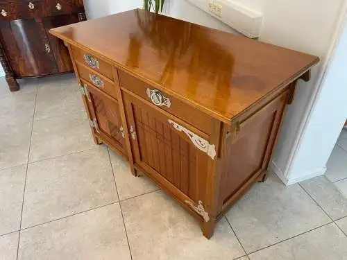 Restaurierte Jugendstil Anrichte Sideboard Antik Vintage Traum A4986