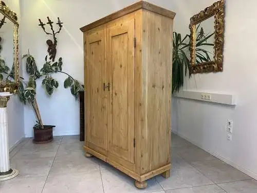 Traum Biedermeier Bauernschrank Naturholzschrank A5026