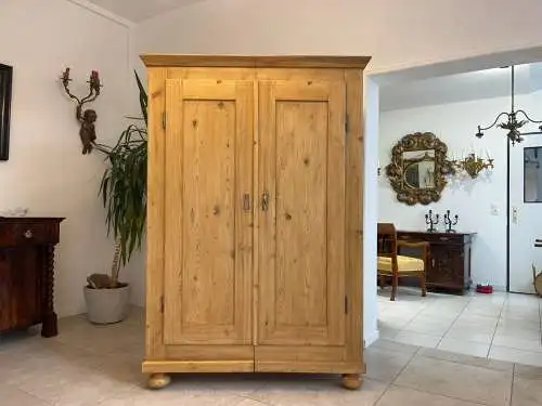 Traum Biedermeier Bauernschrank Naturholzschrank A5026