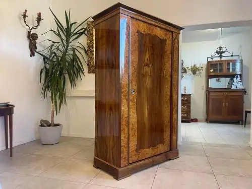 SALE Biedermeier Schrank Kasten Kleiderschrank Nussholz A5103