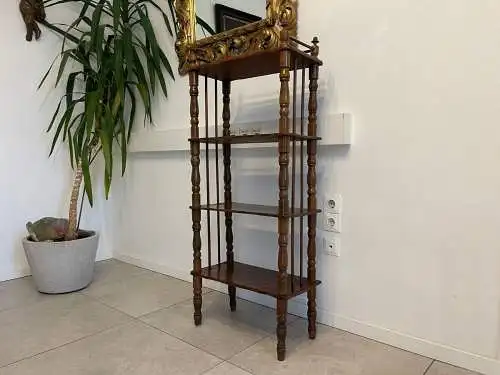 Originale Historismus Etagere Stellage Ablage  A5128