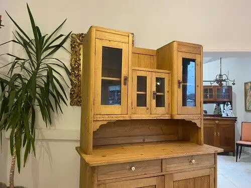 Jugendstil Küchenbuffet Küchenschrank Küchenkredenz A5134